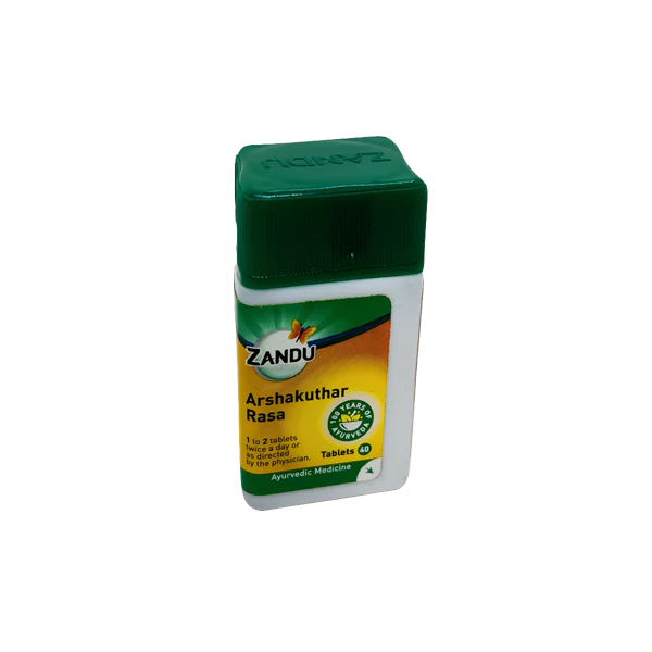 ARSHAKUTHAR RASA (40 TABLETS) - Pack of 5