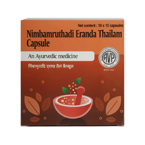 AVP NIMBAMRUTHADI ERANDA THAILAM CAPSULES