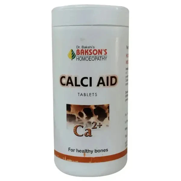 BAKSON'S HOMEOPATHY CALCI AID TABLETS - Image 2