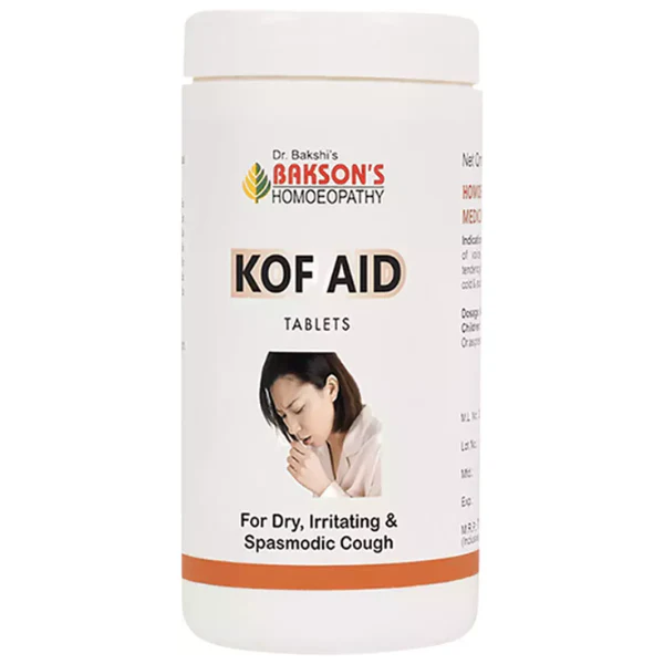 BAKSON'S HOMEOPATHY KOF AID TABLETS - Image 2