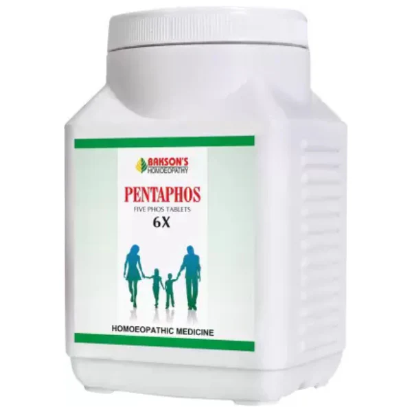 BAKSON'S HOMEOPATHY PENTAPHOS TABLET 6X