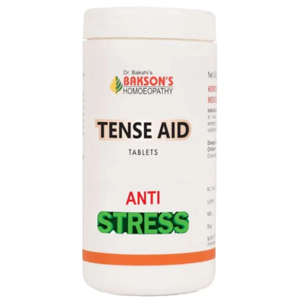 BAKSON'S HOMEOPATHY TENSE AID TABLETS - Image 2