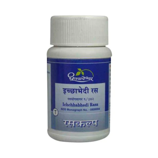 DHOOTAPAPESHWAR ICHCHHABHEDI RASA (40 TABLETS)