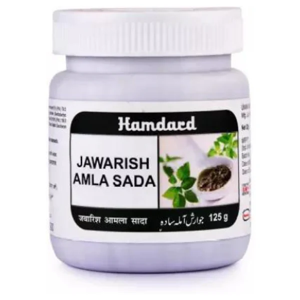 HAMDARD JAWARISH AMLA SADA - PACK OF 6 (125 GM EACH)