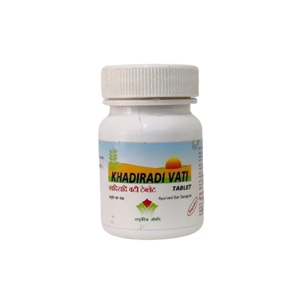 KHADIRADI VATI (60 TABLETS)-Pack of 3