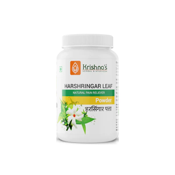 KRISHNA'S HARSHRINGAR LEAF POWDER - PACK OF 3 (100 GM EACH) - Image 2