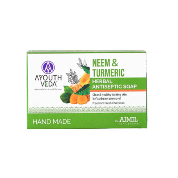 NEEM & TURMERIC SOAP - Pack of 6 (100 GM each)
