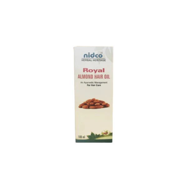 Nidco Royal Almond Hair Oil - PACK OF 5 (100ML EACH)