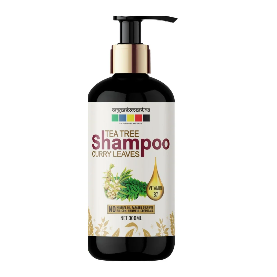 ORGANIX MANTRA TEA TREE SHAMPOO CURRY LEAVES - Image 2