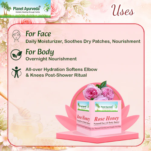 ROSE HONEY NATURAL FACE & BODY BUTTER - Image 6