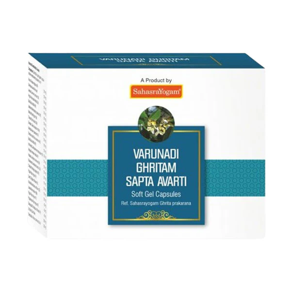 SAHASRAYOGAM VARUNADI GHRITAM SAPTAVARTI (10 CAPSULES)