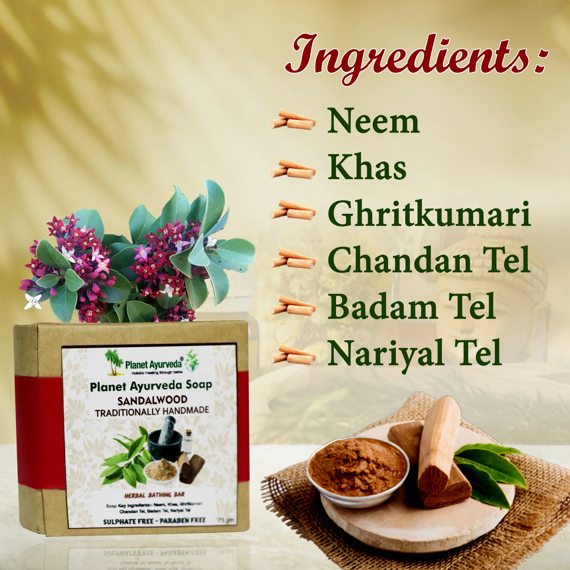 SANDALWOOD SOAP - Image 3
