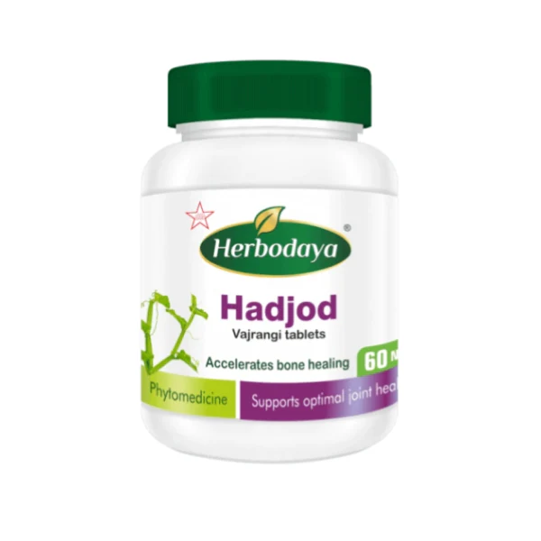 Skm Herbodaya Hadjod Tablets (60 Tablets)-Pack of 2