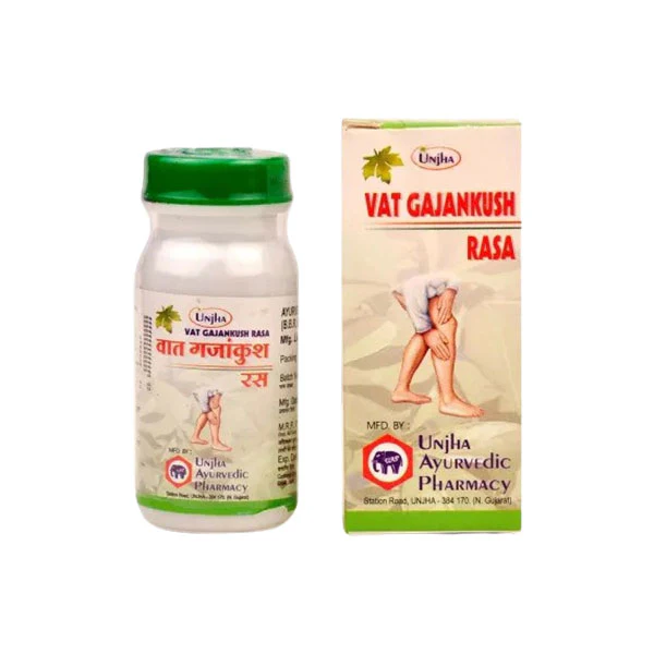 UNJHA VAT GAJANKUSH RASA (40 TABLETS)-Pack of 3