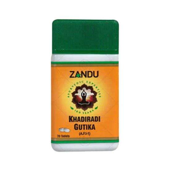 ZANDU KHADIRADI GUTIKA (70 TABLETS)